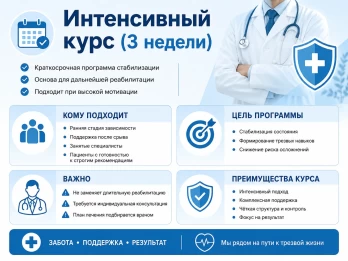 Реабилитация за 21 день в Кемерово